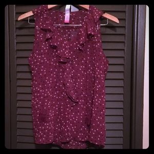 No Boundaries star studded sleeveless cami